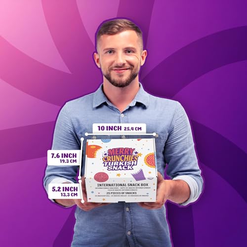 Eastanbul International Snack Box, 25 Full-Size Foreign Snack Box, Exotic Turkish Snacks From Around The World International Snacks, Sweet, Savory, Chewy, Crunchy Gift Box - Image 3
