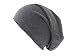 Produktbild shenky Chemomützen Unisex dünne feine Mütze bei Haarausfall Haarverlust Chemotherapie Kappe Beanie (dunkelgrau)