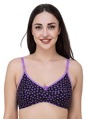 Image of Fasense Women's Wire Free Non Padded Cotton Bra