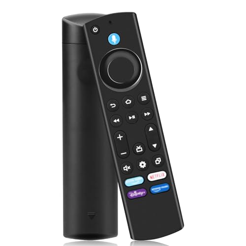 Replacement Voice Remote with Voice Function Fit for AMZ Smart TV Stick(4k, 2nd Gen, 3rd Gen, Life), for AMZ Smart TV Cube(1st Gen, 2nd Gen, 3rd Gen),AMZ/Pioneer/Toshiba Smart (1rd-old)