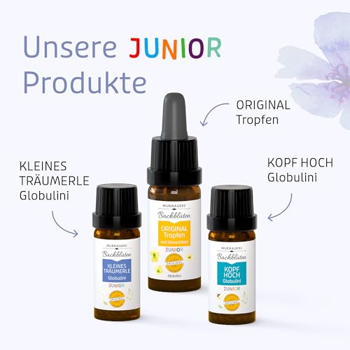 Murnauers Bachblüten Kleines Träumerle Globulini 3 x 10 g | Sanfte Schlummerzeit | Mit Original Bachblüten nach Edward Bach aus England