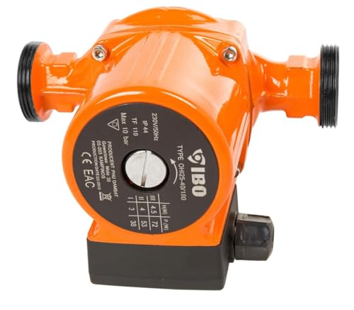 Pompa Di Circolazione Ibo Ohi 25-80/180, Pompa Di Circolazione Dell'acqua Calda + Guarnizioni