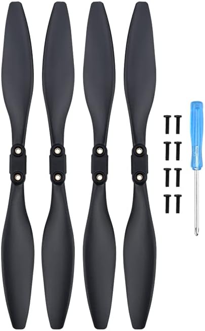 Drone Accessories Propeller Props For Holy Stone HS720/720E Folding For Blades Spare Parts Replacement Accessory For CW CCW Quick Release Wing (Color : 2 pairs)