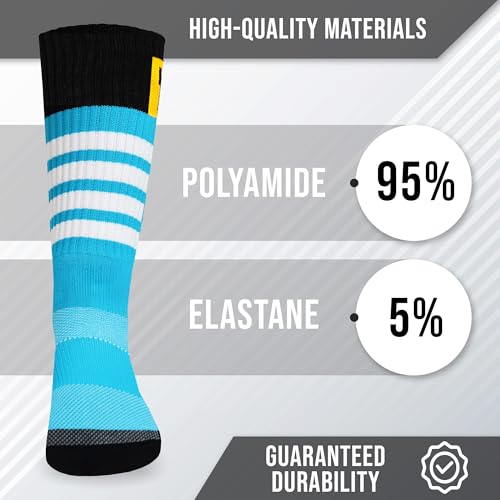 in s(h)ock Barcelona Cycling Socks for Men and Women - Breathable Crew Running Socks -Sport Sock Made for your Daily Exercise and Workouts - Image 3