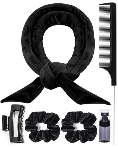 Miyamarch Haste de Ondulação Sem Calor Faixa de Cabeça Modeladores de Cabelo para Dormir Cachos Sem