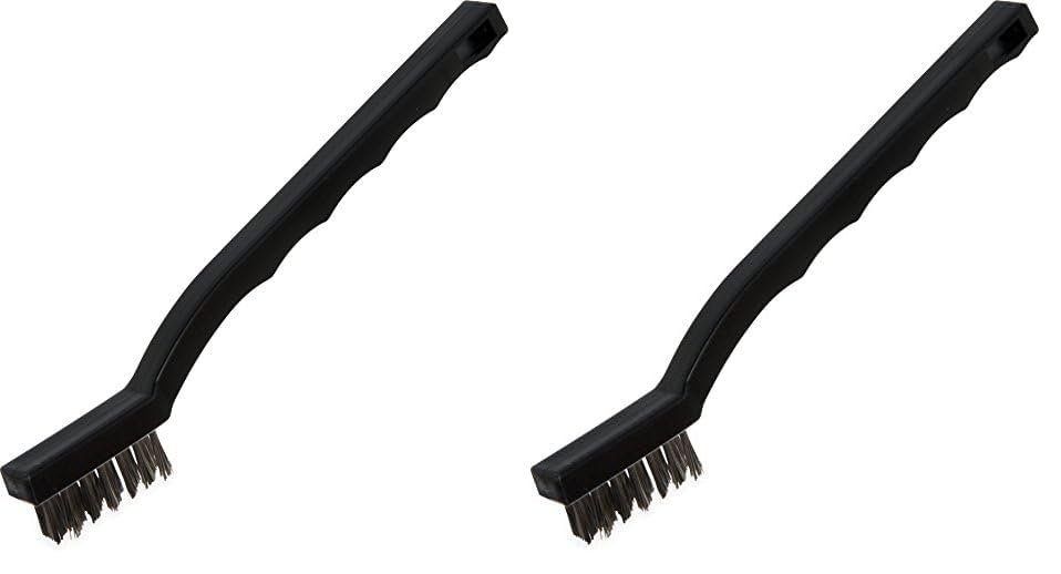 Carlisle FoodService Products 4067500 AP Cepillo de limpieza de pistola de un solo extremo, 7 pulgadas, acero inoxidable (paquete de 2)