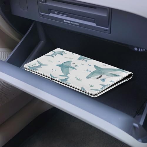 Organizador para auto de cuero miniatura 6