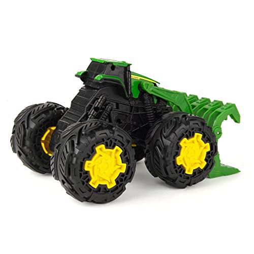 JOHN DEERE 47327 Treads Rev Up, Monster Truck großen Rädern, Grünes Traktor Spielzeug für Kinder, für Jungen und Mädchen… – Bild 6