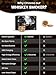 Electric Whiskey Smoker Kit,Rechargeable Cocktail Smoker Kit with 6 Wood Chips Built in Electric Lighter, No Butane Needed Drink Smoker Kit Bourbon Whiskey Gifts for Men Dad Husband Lovers Friends