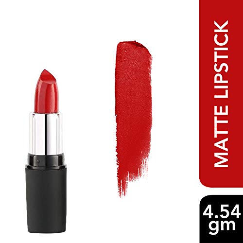 Image of Swiss Beauty Long Lasting Pure Matte Lipstick- Smoking Red