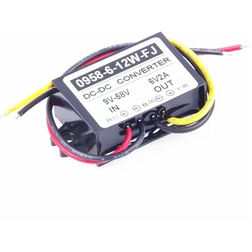 Convertisseur buck 12V 24V 36V 48V vers 6V 2A compact et haute efficacité