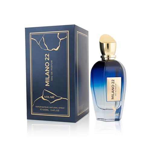 Milano 22 Eau de Parfum 100 ml – Unisex Zitrus-Aromatischer Duft mit Minze, Zitrone & Moschus | Frisch, Modern & Langanhaltend