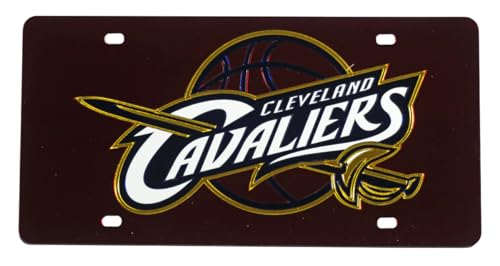 Rico Cleveland Cavaliers NBA Basketball Cavs Logo - Mirror Look - Laser License Plate