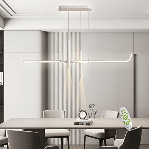 Lampe suspendue LED moderne pour salon lustre réglable en hauteur