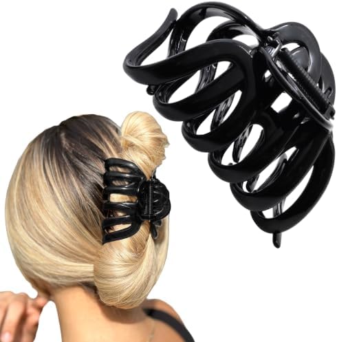Camila Paris AD719 Octopus Hair Clips 3.75" Large Claw Clips for Thick Hair