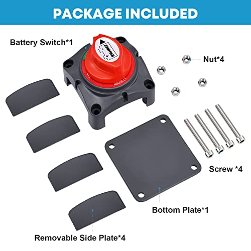 Kohree HY1620-HM Battery Disconnect Switch 12V thumb #3