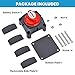 Kohree Battery Disconnect Switch 12V, 12V-48V Battery Shut Off Kill Isolator- Waterproof Marine Cut Off Switch for RV, ATV, Car, Marine, Boat, with 4 Mounting Bolts, 275 Amps, (On/Off)