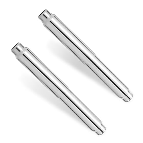 2pcs Toilet Paper Holder Roller, Stainless Steel Adjustable Toilet Tissue Roll Spring Rod Replacement Spindle Universal Fit for Bathroom Paper Stick Bar Fixture Accessories