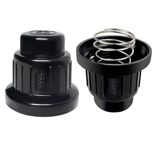 2 Pcs AAA Battery Push Button Igniter Cap, Igniter Replacement Caps, Igniter Button Cap with Spring, Ignitor Switch Cap, Replacement for Blackstone Char-Broil Gas Grill, Spark Generator Knob