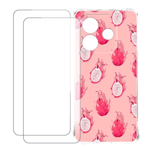 UOGNADGD Xiaomi Redmi Note 14 5G India �Ƃ̌݊������� �J�X�^���J���t���P�[�X�{�����K���X�ی�t�B����2���t�� ? �Ռ��z�������h�~ (�s�^��)