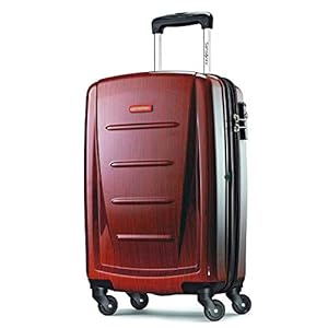 Samsonite Winfield 2 Hardside Luggage with Spinner Wheels, Burgundy, Carry-On 20-Inch