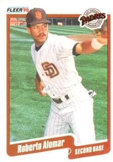 1990 Fleer #149 Roberto Alomar Padres