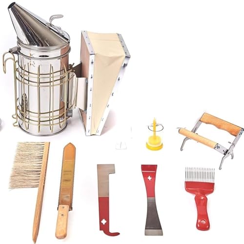 Fournitures d'apiculture avec kit de fumoir et abreuvoir pour ruche