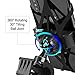 INSTEN Bike Mount Phone Holder, Universal Bicycle Motorcycle MTB Rack Handlebars Cradle w Secure Grip 360 Rotatable Rubber Strap Compatible with iPhone 11 12 Mini Pro Max Xs Xr SE 2020 8 Plus, Black