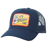 Junk Food Miller High Life It's Miller Time Trucker Hat, Blue