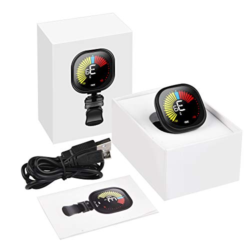 Accordeur de guitare rechargeable à clipser avec écran couleur LCD avec guitare, ukulélé, violon et modes d’accordage… - Les Beatles, Paul McCartney, John Lennon, RIngo Starr, George Harrison Accordeur de guitare rechargeable à clipser avec écran couleur LCD avec guitare, ukulélé, violon et modes d'accordage… – Image 8