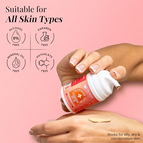 Image of HUMAN ELEMENT GlowBoost Tinted Sunscreen SPF 50 - Broad-Spectrum Sun Protection & Skin Brightening | Niacinamide + Kakadu Plum + Hyaluronic Acid | Lightweight, Non-Greasy, and Hydrating Formula for a Natural Radiant Glow | 50g