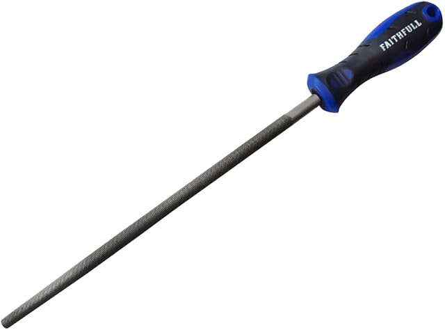 Faithfull FAIFIRSC6 Engineers File Round Second Cut 150mm (6in)