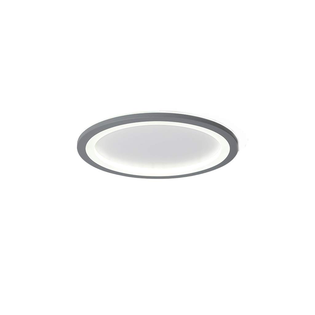 Plafonnier LED moderne rond blanc 48cm pour l'éclairage principal de la chambre