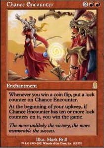 Magic The Gathering - Chance Encounter - Odyssey