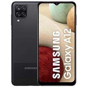 Samsung Galaxy A12 Smartphone Black 64GB A125F Dual-SIM Android 10.0