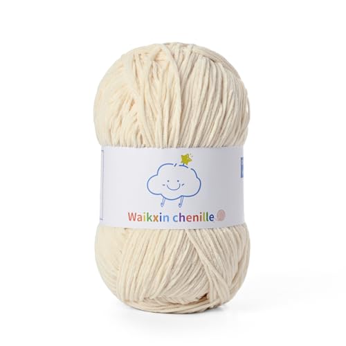 Fluffy Chenille Yarn for Crocheting, Baby Yarn for Crocheting Soft,
