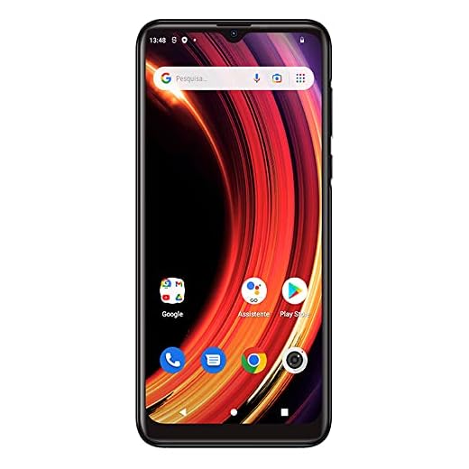 Smartphone Positivo Twist 5 Max 128GB, 4G, Dual Chip, Tela LCD IPS Notch 6.5”, Câmera Traseira dupla 13MP, Android 12 Go Chumbo