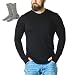 Merino 365 New Zealand 100% Merino Longsleeve Baselayer with Thumbloops - Select Color and Size