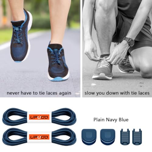 Image of UpUGo Elastic Shoe Laces, No Tie Shoe Laces for All Ages, One Size Fit All