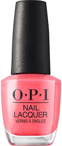 OPI Nail Lacquer, ElePhantastic Pink, Pink Nail Polish, 0.5 fl oz