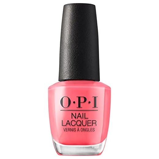 OPI Nail Lacquer, ElePhantastic Pink, Pink Nail Polish, 0.5 fl oz