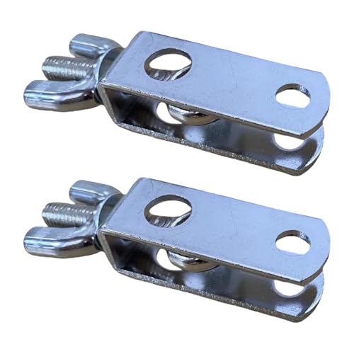 2 Pack Professional Metal Drum Attachment Clamps Easy Installation Mounting Screw Clamp For Various Snares Drum Sizes