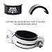 Easnea Bicycle Bike Front Derailleur Clip Adapter Clamp Diameter Converter 28.6mm to 34.9mm