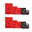 10Pcs Red
