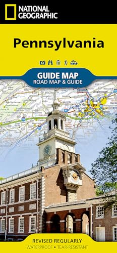 33 Alleged Members of Violent Kensington Drug Ring Indicted in Federal Crackdown 23 Pennsylvania Map (National Geographic Guide Map)