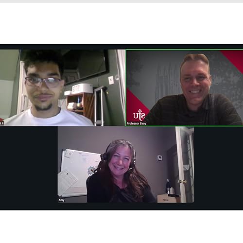 Amy Whitcomb (marketing content management for a pharmaceutical company) is interviewed by Maxwell Rosado & Jon Evoy