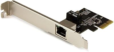 StarTech.com Tarjeta Adaptador de Red PCI Express PCI-E Ethernet Gigabit con 1 Puerto RJ45 de 1Gbps y Chipset Intel i210