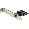 StarTech.com 1-Port Gigabit Ethernet Network Card - PCI Express, Intel I210 NIC - Single Port PCIe Network Adapter Card with Intel Chipset (ST1000SPEXI)