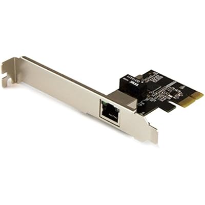 StarTech.com 1-Port Gigabit Ethernet Network Card - PCI Express, Intel I210 NIC - Single Port PCIe Network Adapter Card with Intel Chipset (ST1000SPEXI)