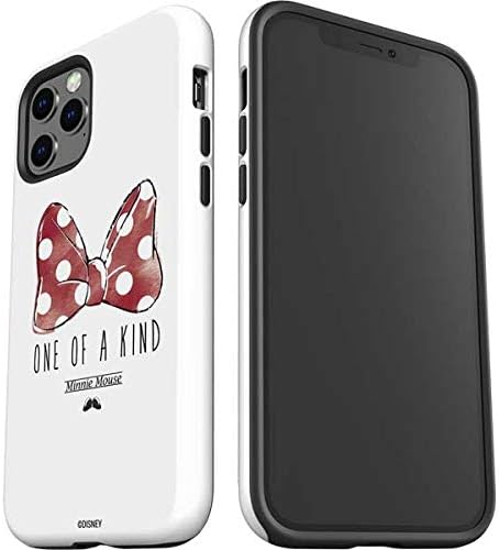 Skinit Impact Phone Case Compatible with iPhone 12 Pro Max - Officially Licensed Disney Minnie Mouse One of A Kind Bow Design